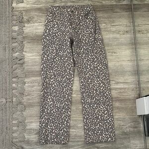 Leopard Print Pants